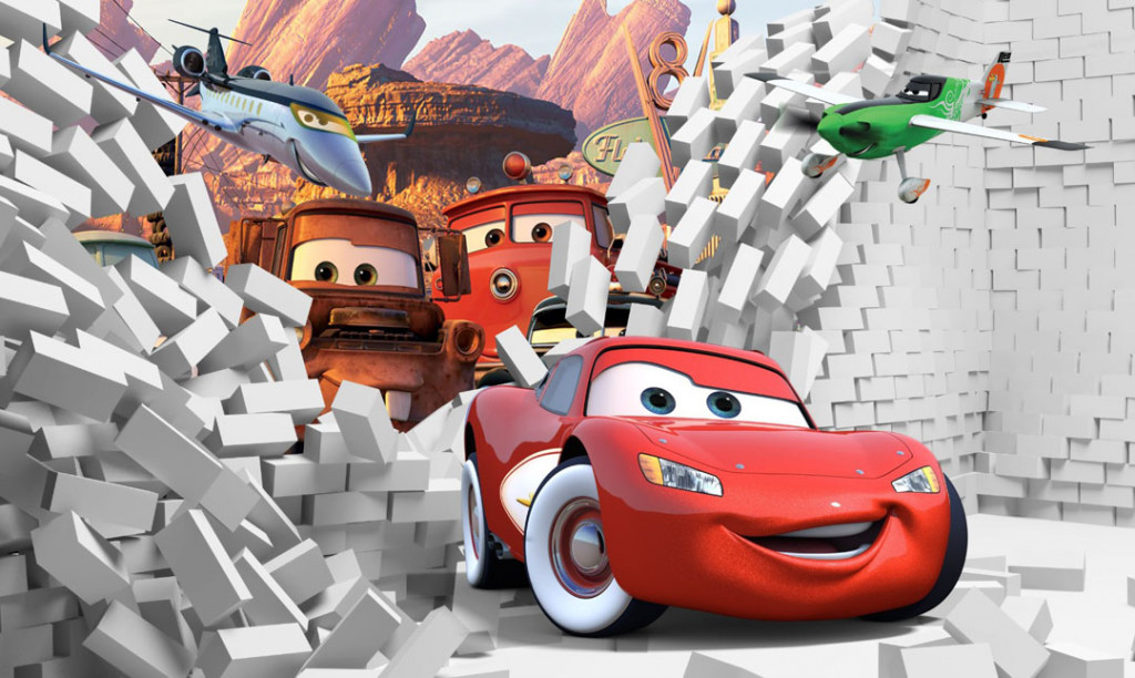 Фотообои тачки , 3д стена