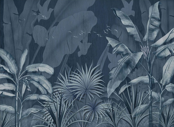 Фотообои Тропические листья с ефектом