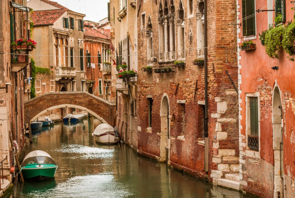 Фотообои Канал в Венеции